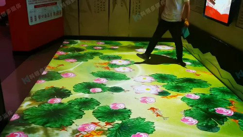 廉政荷花鱼池互动系统