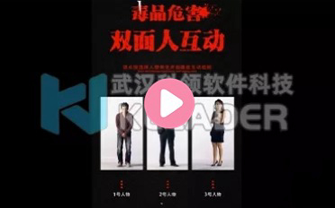 毒品全息风扇展示