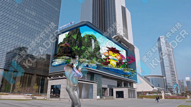 裸眼3D老虎射击游戏