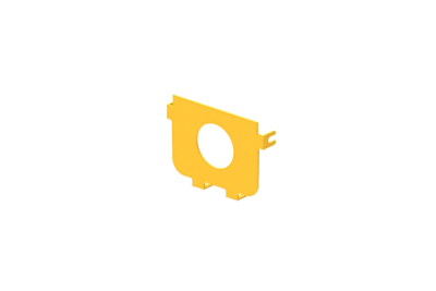 开孔120端口挡板