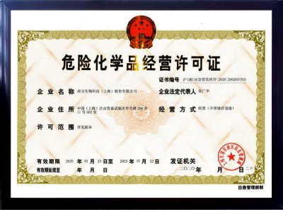 危化品经营许可证办理需要什么材料？