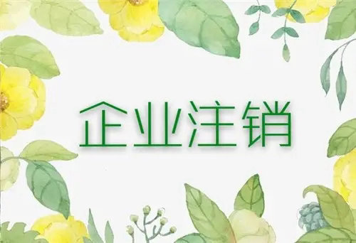 南宁公司营业执照怎么注销?