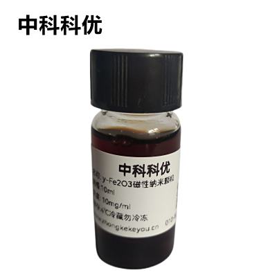 中科科优 γ-Fe2O3磁性微球 三氧化二铁磁珠 磁性纳米粒子
