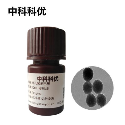 中科科优 介孔聚多巴胺纳米球  介孔聚多巴胺纳米粒子 介孔聚多巴胺纳米颗粒