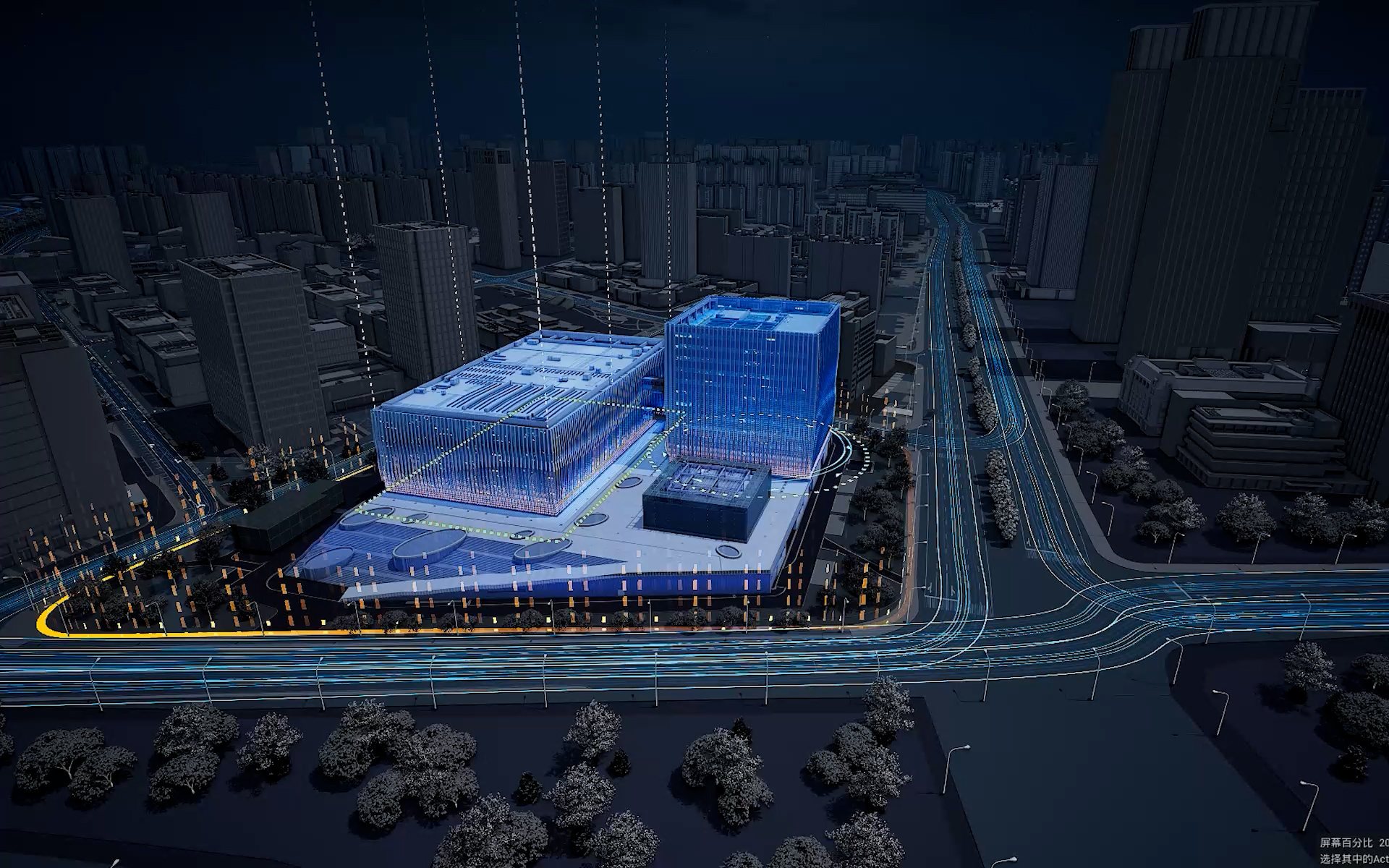 A media building in Zhejiang